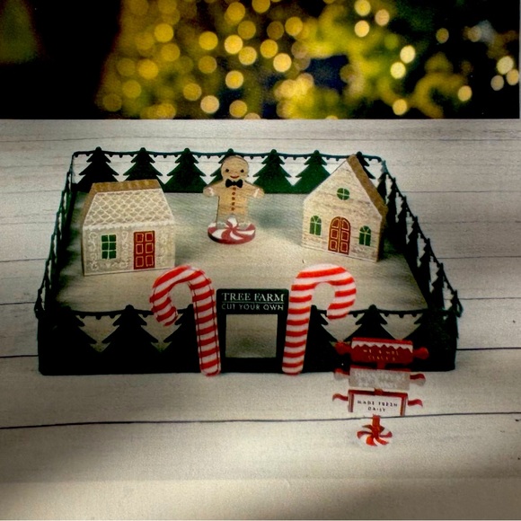 Target 6 count Gingerbread Tiered Tray Props. - Picture 5 of 7